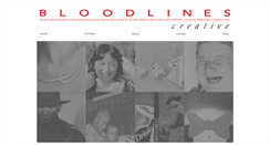 Desktop Screenshot of bloodlinescreative.com